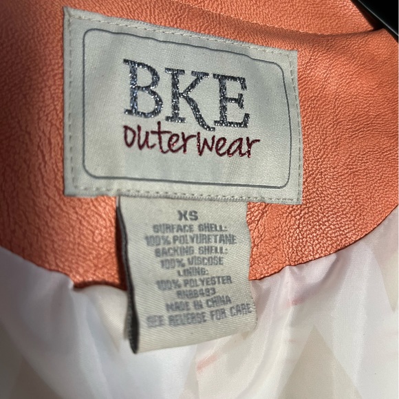 Faux Leather Jacket BKE - Picture 3 of 3